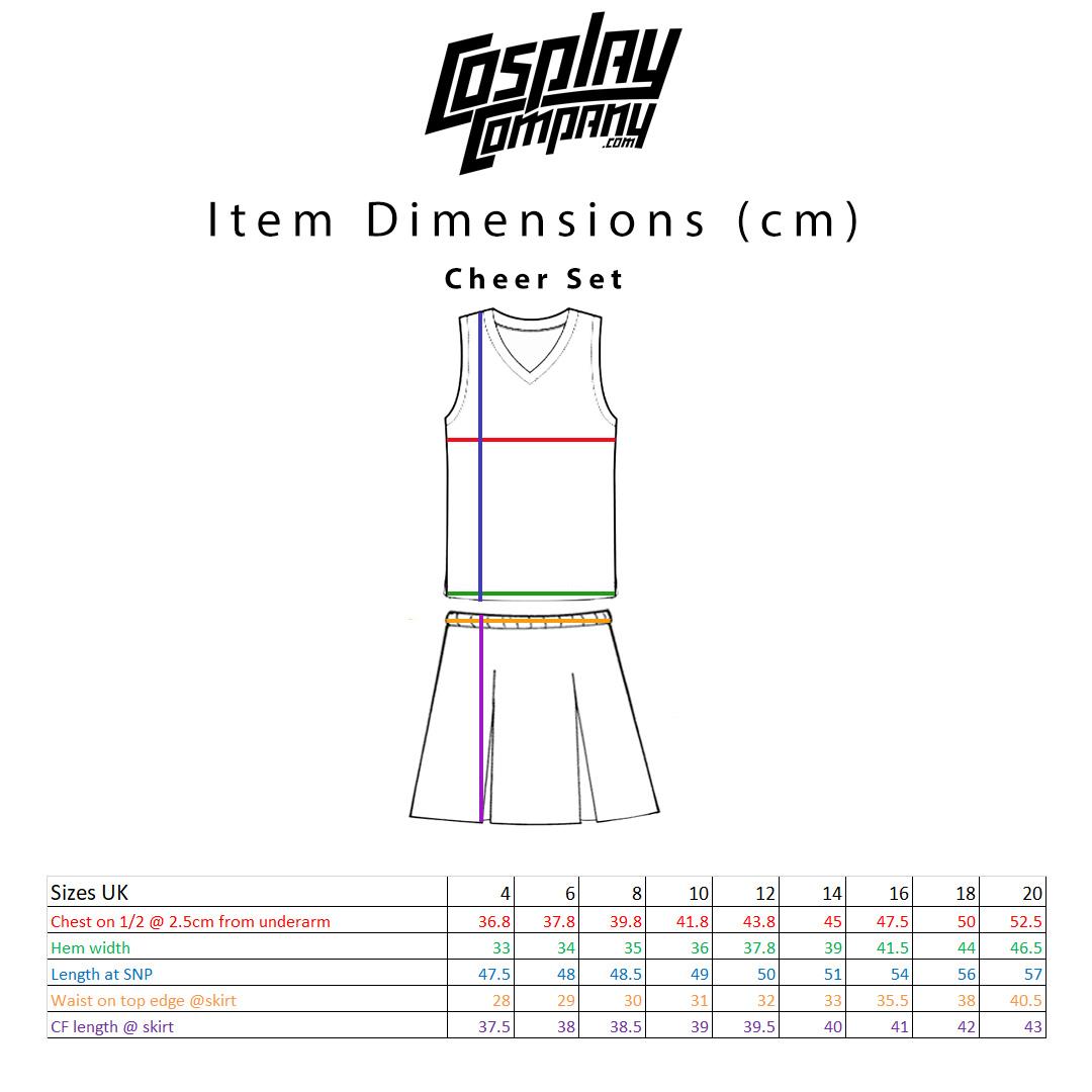 High School Cheerleader Uniform