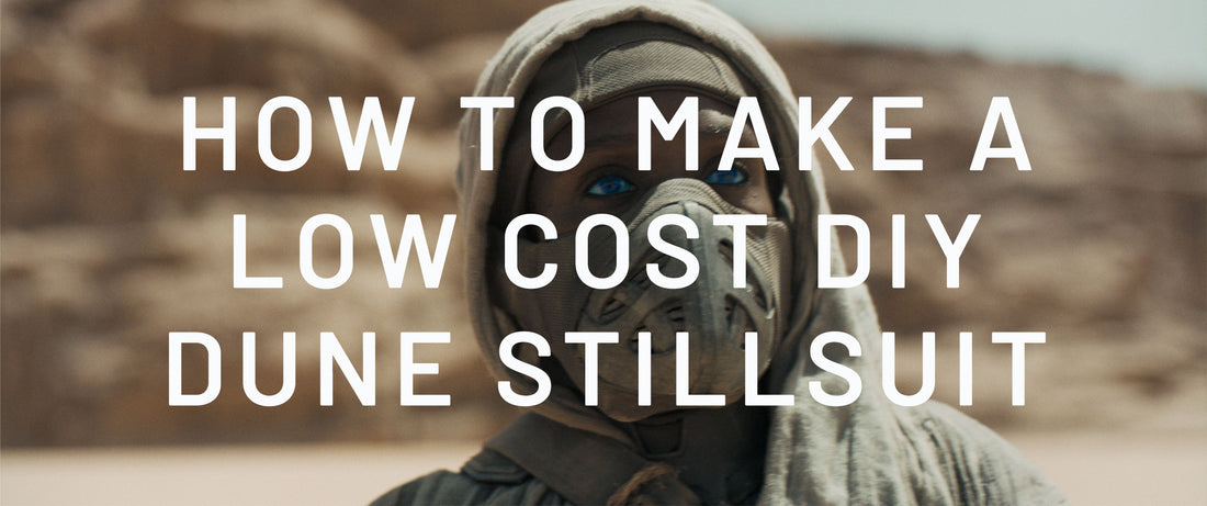 How to make a low cost DIY Dune Stillsuit costume for next to nothing