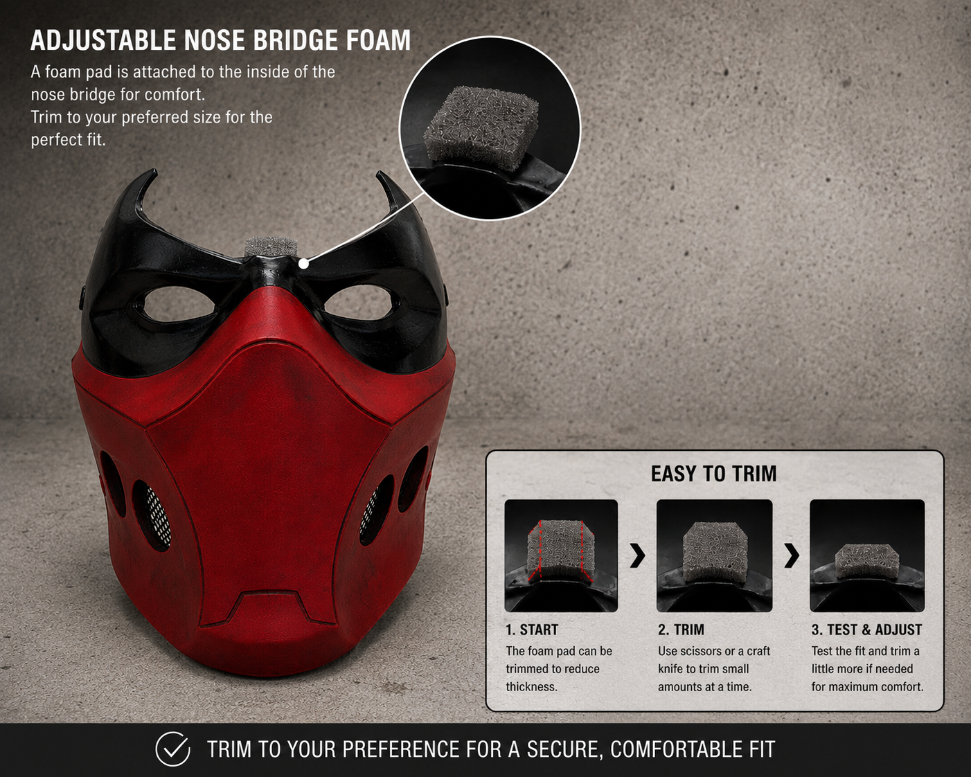 Red Hood Mask